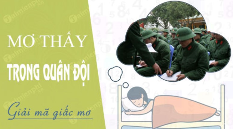 mơ thấy đi bộ đội